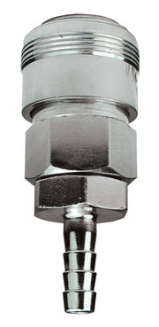 2NKS2 by Dixon Valve | Pneumatic Quick Disconnect Coupling | NK-Series | Hose Barb | 1/4" Hose ID x 1/4" Japanese Industrial Interchange | Socket | Nitrile Seal | Steel
