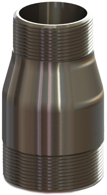 NS 6-5 by Campbell Fittings | Reducing Nipple | 1-1/2" Male NPT Thread x 1-1/4" Male NPT Thread | Carbon Steel
