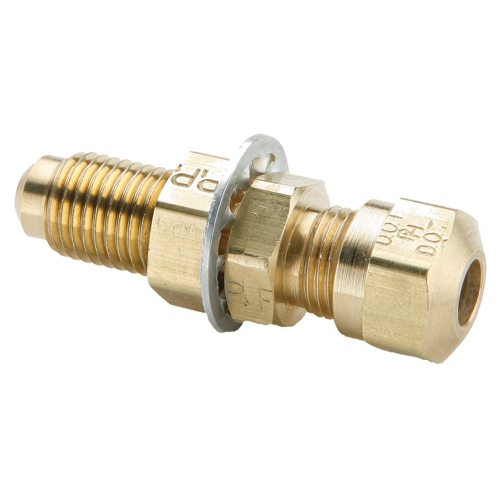 D.O.T. Air Brake Brass Union Fittings for NTA Nylon Tubing - Red Boar Chain & Fastener Questions Call 435-319-8344