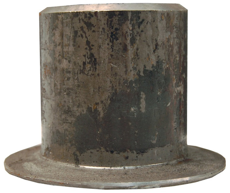 NW20 by Dixon Valve | King Turned Back Weld-To-Metal Hose Nipple | Schedule 40 | 1-1/2" Size | 2" Length | Plated Carbon Steel