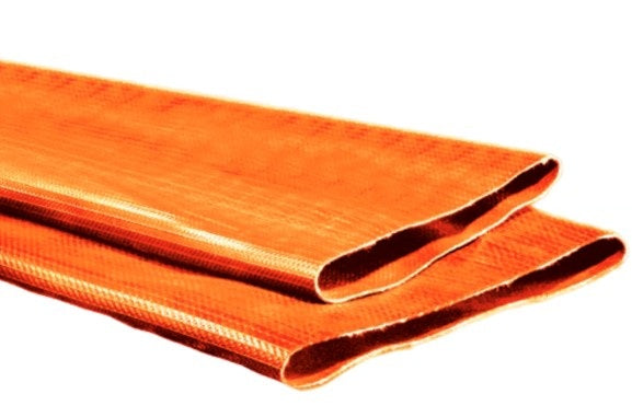 OFDG-550X660 OROFLEX® DRAG by Kuriyama | OFDG Series | Manure Drag Layflat Hose | Polyurethane | 5-1/2" Size | 5.571" Hose ID | Orange | 660ft Length