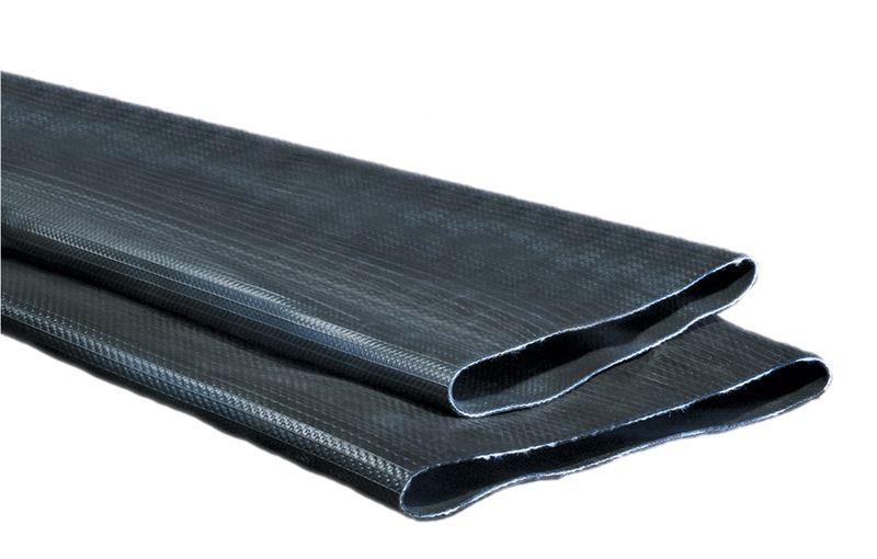 OF20B-1200X660 OROFLEX® 20 by Kuriyama | OF20B Series | Heavy Duty Rubber Discharge Layflat Hose | PVC/Nitrile | 12" Size | 12.087" Hose ID | Black | 660ft Length