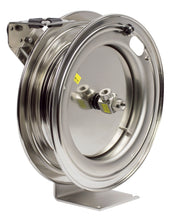 P-LPL-425-SS by Coxreels | P-SS Series | 300 PSI Spring Driven Hose Reel | 1/2" Hose ID, 1/2" FNPT Inlet | Stainless Steel | 25ft Capacity, Hose Not Included