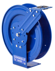 P-LPL-430-AL by Coxreels | Alumi-Pro Series | 300 PSI Spring Driven Hose Reel for Air & Water | 1/2" Hose ID, 1/2" FNPT Inlet | Aluminum | 30ft Capacity, Hose Not Included