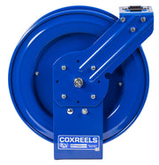EZ-P-LPL-150 by Coxreels | EZ-P Series | 300 PSI EZ-Coil Safety Spring Driven Hose Reel for Air & Water | 1/4" Hose ID, 1/4" FNPT Inlet | Steel | 50ft Capacity, Hose Not Included