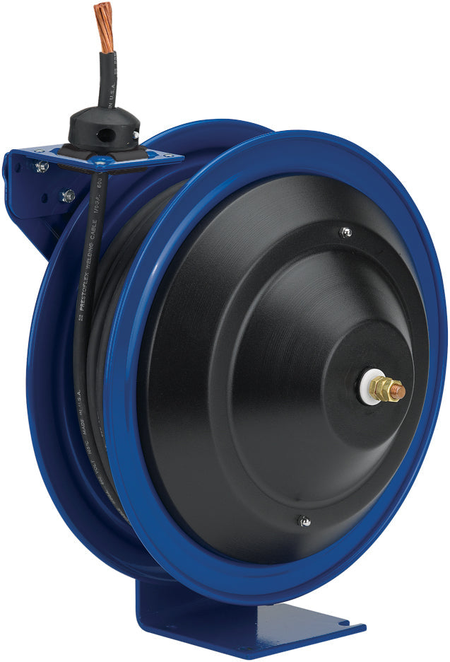P-WC17-3520 by Coxreels | P-WC Series | Spring Driven Welding Cable Reel | 2/0 Cable, 450A | Steel | 50ft Cable Included