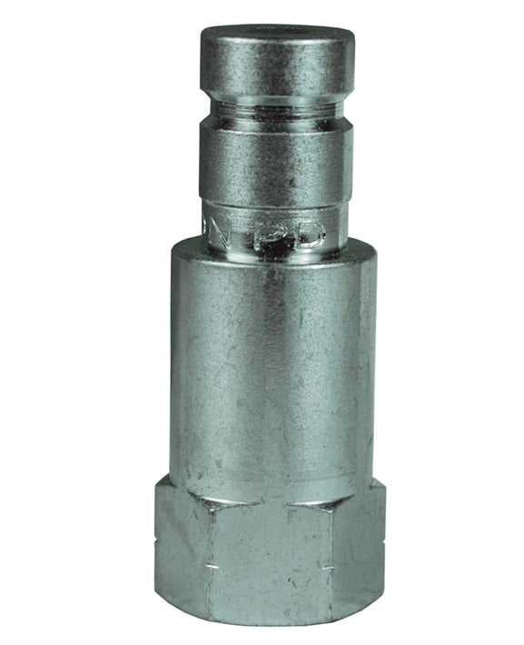 PD1F1 by Dixon Valve | Hydraulic Quick Disconnect Coupling | PD-Series | 1/8" Female NPT x 1/8" ISO15171-1 Diagnostic | Plug | Steel