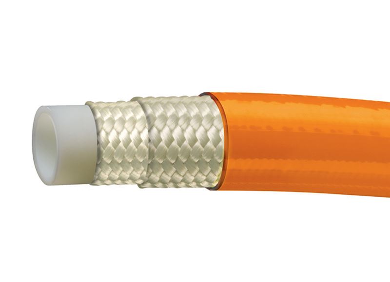 PF354NC-04BX Alfagomma Piranhaflex™ by Kuriyama | PF354NC Series | SAE 100R7 | Thermoplastic Hydraulic Hose | Non-Conductive | 1/4" ID | 0.496" OD | 2750 PSI | 50ft Length