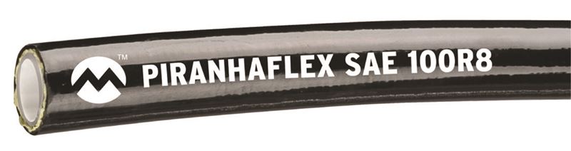 PF528-04-250R Alfagomma Piranhaflex™ by Kuriyama | PF528 Series | SAE 100R8 | Kink Resistant Thermoplastic Hydraulic Hose | Conductive | 1/4" ID | 0.584" OD | 5000 PSI | 250ft Length