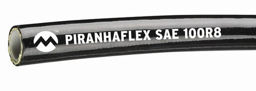 PF628-04BX Alfagomma Piranhaflex™ by Kuriyama | PF628 Series | SAE 100R8 | Thermoplastic Hydraulic Hose | Conductive | 1/4" ID | 0.485" OD | 5000 PSI | 50ft Length