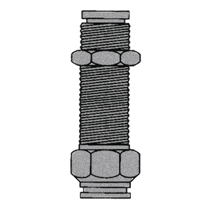 B-31182-02-02 Breco by Foster | 1/8" Push-to-Connect x 1/8" Push-to-Connect | Bulkhead Union | Straight