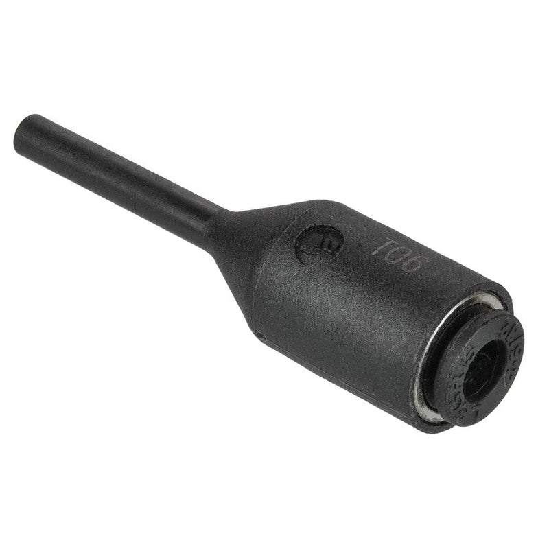 32PLPSP-8M-6M by Parker | Prestolok PLP Composite Push-to-Connect Fittings | Plug-In Fittings | 8mm to 6mm Tube Expander | 45.0mm Length (L) | Straight | Glass-Reinforced Nylon | Pack of 10