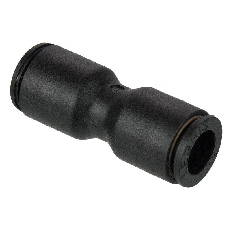 32PLP-4 by Parker | Prestolok PLP Composite Push-to-Connect Fittings | Tube to Tube Fittings | 1/4" Equal Union Tube Size | 1.16" Length (L) | Straight | Glass-Reinforced Nylon | Pack of 10