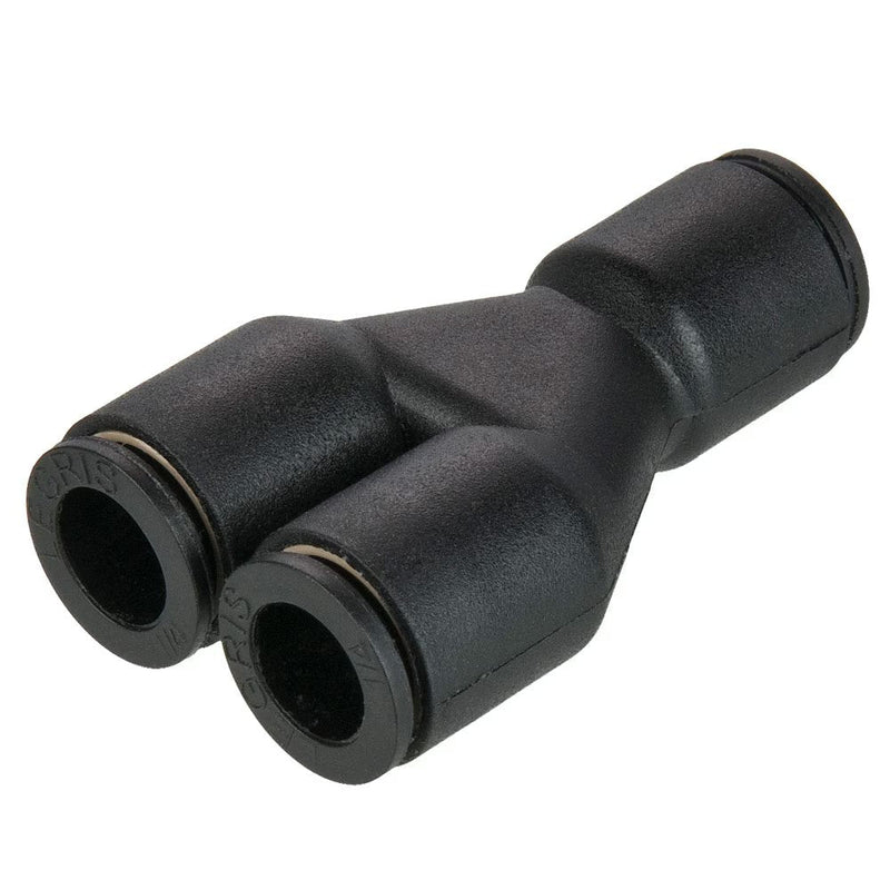 362PLP-8M by Parker | Prestolok PLP Composite Push-to-Connect Fittings | Tube to Tube Fittings | 8mm Union Tube Size | 45.0mm Length (L) | Y | Glass-Reinforced Nylon | Pack of 10