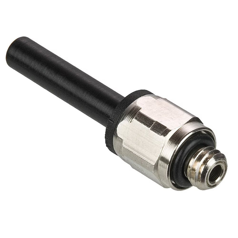 68PLPSP-6M-4G by Parker | Prestolok PLP Composite Push-to-Connect Fittings | 6mm Standpipe Tube Size x 1/4" Male BSPP Thread | 16mm Hex | Straight | Glass-Reinforced Nylon | Pack of 10