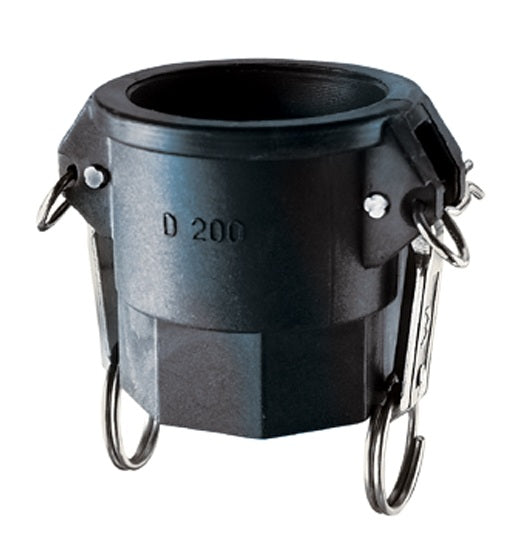 PPD050 by Kuriyama | PPD Series | Part D | Cam & Groove Adapter | 1/2" Coupler x 1/2" Female NPT | Polypropylene