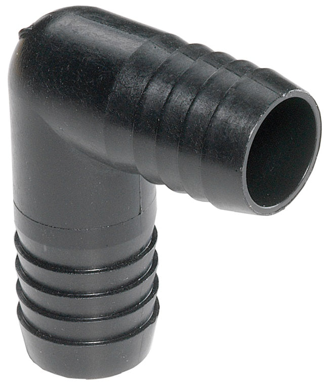 PPLSS44 by Dixon Valve | Tuff-Lite® | Hose Mender/Splicer | 90° Elbow | 1/2" Hose ID x 1/2" Hose ID | Polypropylene