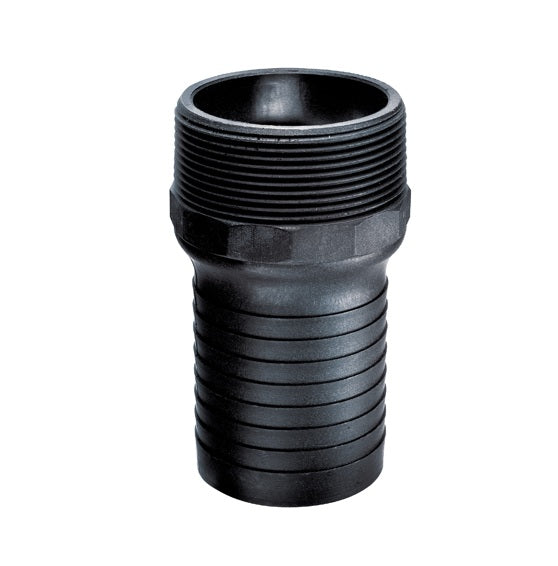 PPN300 by Kuriyama | PPN Series | Combination Hose Nipple | 3" Male NPT x 3" Hose Barb | Polypropylene