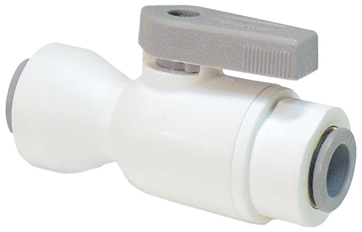 PP4VUC4-MG by Dixon Valve | TrueSeal™ Ball Valve | Union | 1/4" Tube OD x 1/4" Tube OD | Polypropylene