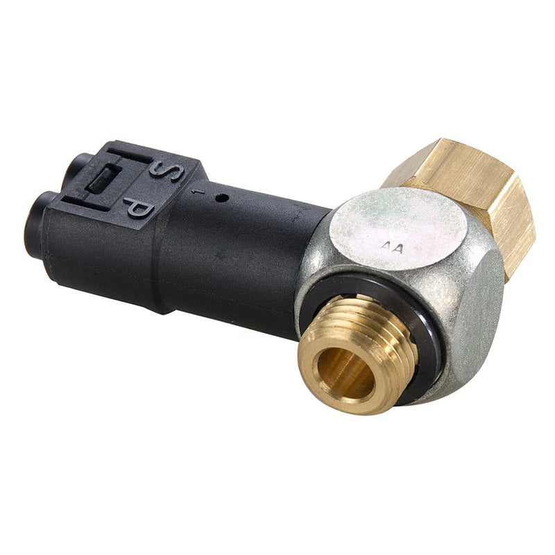 PSPJ731-2 by Parker | Pneumatic Threshold Sensor | 1/8" Male NPT Thread | 9/16" Hex | Straight | Bolt Material: Brass | Polymer