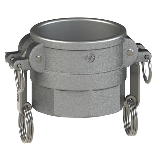 1400440SL (40DSL) by PT-Coupling | STA-LOK Cam & Groove Fitting | Type DSL | 4" Coupler x 4" Female NPT | 316 Stainless Steel | Buna-N Seal