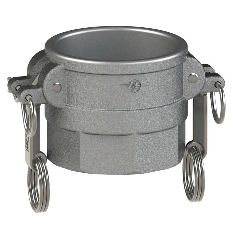 1400410SL (10DSL) by PT-Coupling | STA-LOK Cam & Groove Fitting | Type DSL | 1" Coupler x 1" Female NPT | 316 Stainless Steel | Buna-N Seal