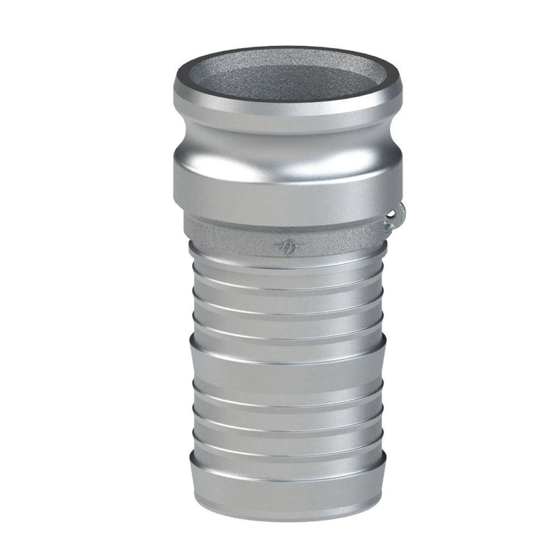 1000525 (25E) by PT-Coupling | Cam & Groove Fitting | Type E | 2-1/2" Adapter x 2-1/2" Hose Shank | Aluminum