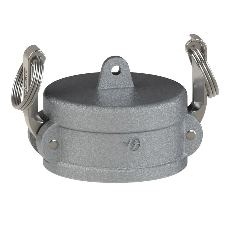 1001101 (E05V) by PT-Coupling | Cam & Groove Dust Cap | Type V | 1/2" Coupler Dust Cap | Aluminum/HBS