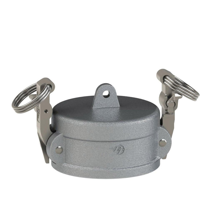 2001150L2 (50V SLII) by PT-Coupling | STA-LOK® II Cam & Groove Dust Cap | Type V | 5" Coupler | Hard Coat Aluminum