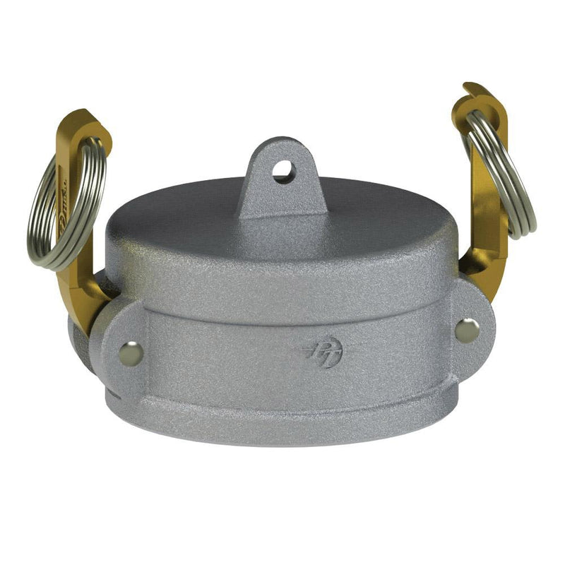 1071160 (60V) by PT-Coupling | Cam & Groove Dust Cap | Type V | 6" Coupler Dust Cap | Aluminum/HB