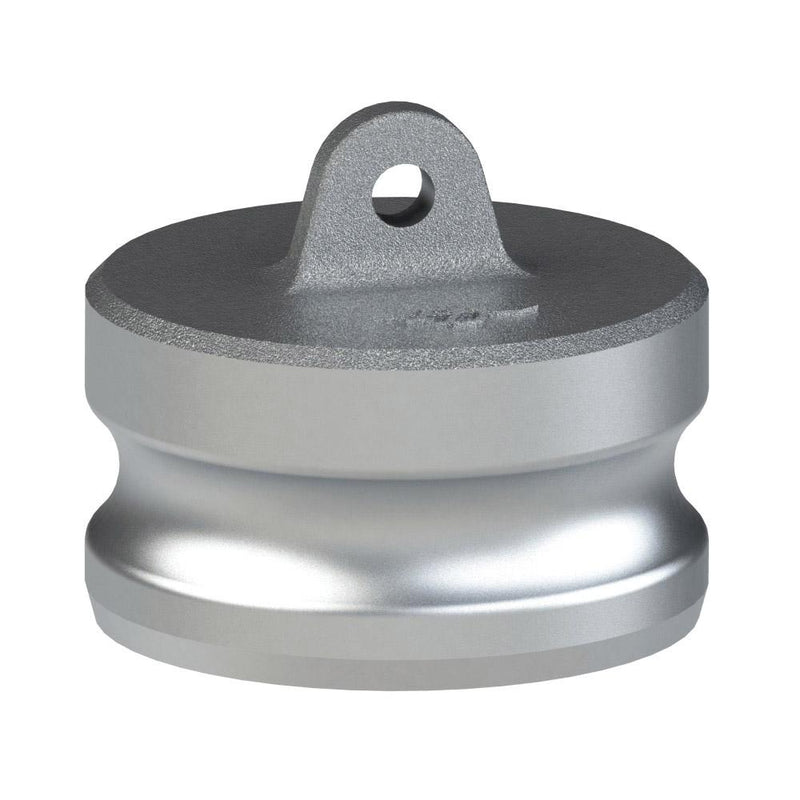 1001280 (80W) by PT-Coupling | Cam & Groove Dust Plug | Type W | 8" Adapter | Aluminum