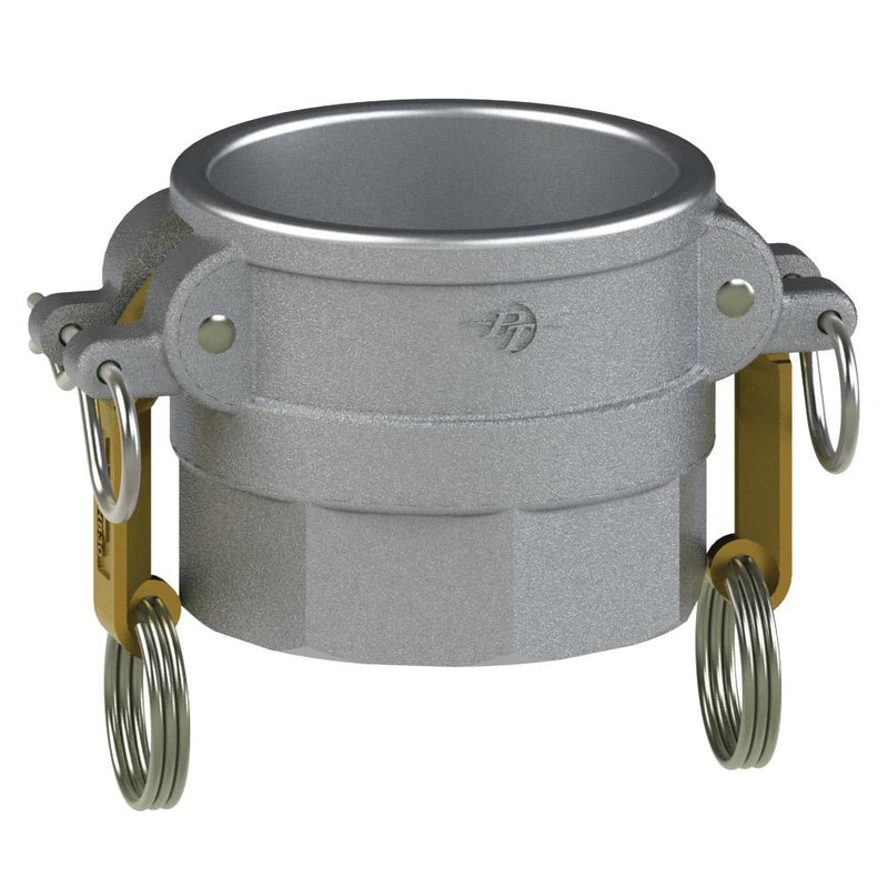 1070425SL (25DSL) by PT-Coupling | STA-LOK Cam & Groove Fitting | Type DSL | 2-1/2" Coupler x 2-1/2" Female NPT | Aluminum/HB | Buna-N Seal
