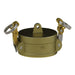 1201130L2 (30V SLII) by PT-Coupling | STA-LOK® II Cam & Groove Dust Cap | Type V | 3" Coupler | Brass/SLB