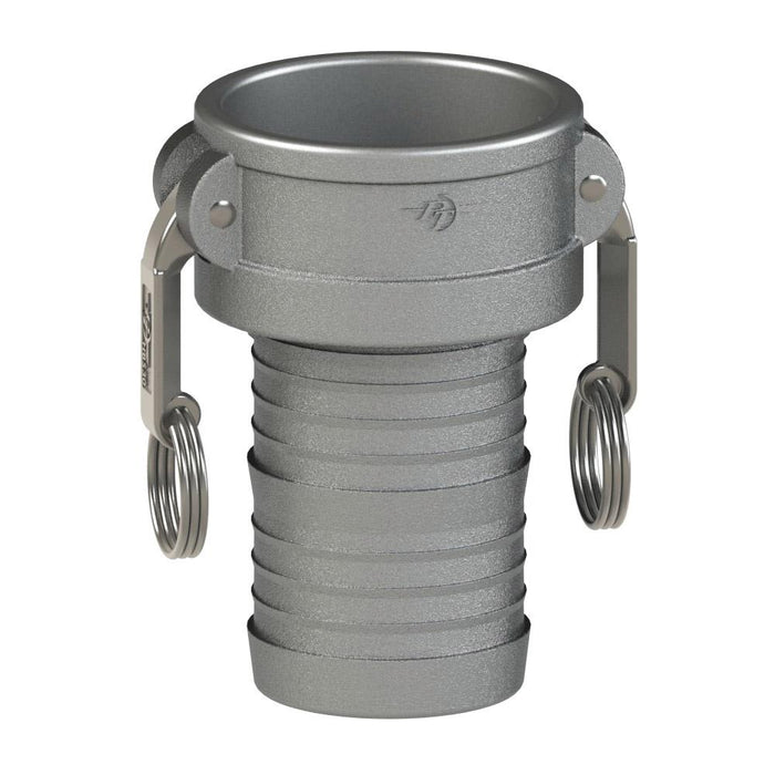 2600307 (07C) by PT-Coupling | Corrosion Resistant Cam & Groove Fitting | Type C | 3/4" Coupler x 3/4" Hose Shank | Hastelloy | Buna-N Seal