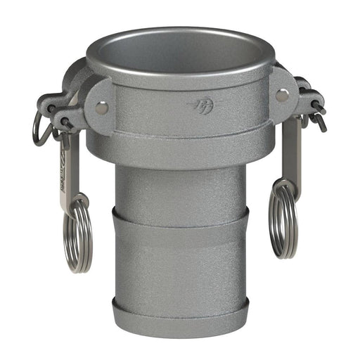 1400315SL (15CSL) by PT-Coupling | STA-LOK Cam & Groove Fitting | Type CSL | 1-1/2" Coupler x 1-1/2" Hose Shank | 316 Stainless Steel | Buna-N Seal