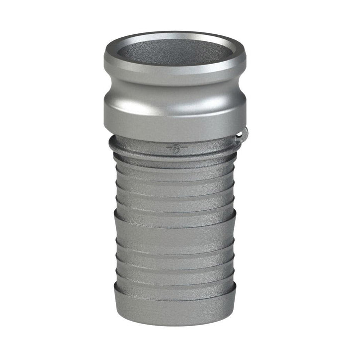 2600515 (15E) by PT-Coupling | Corrosion Resistant Cam & Groove Adapter | Type E | 1-1/2" Adapter x 1-1/2" Hose Shank | Hastelloy