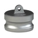 1801230 (30W) by PT-Coupling | Cam & Groove Dust Plug | Type W | 3" Adapter | Ductile Iron