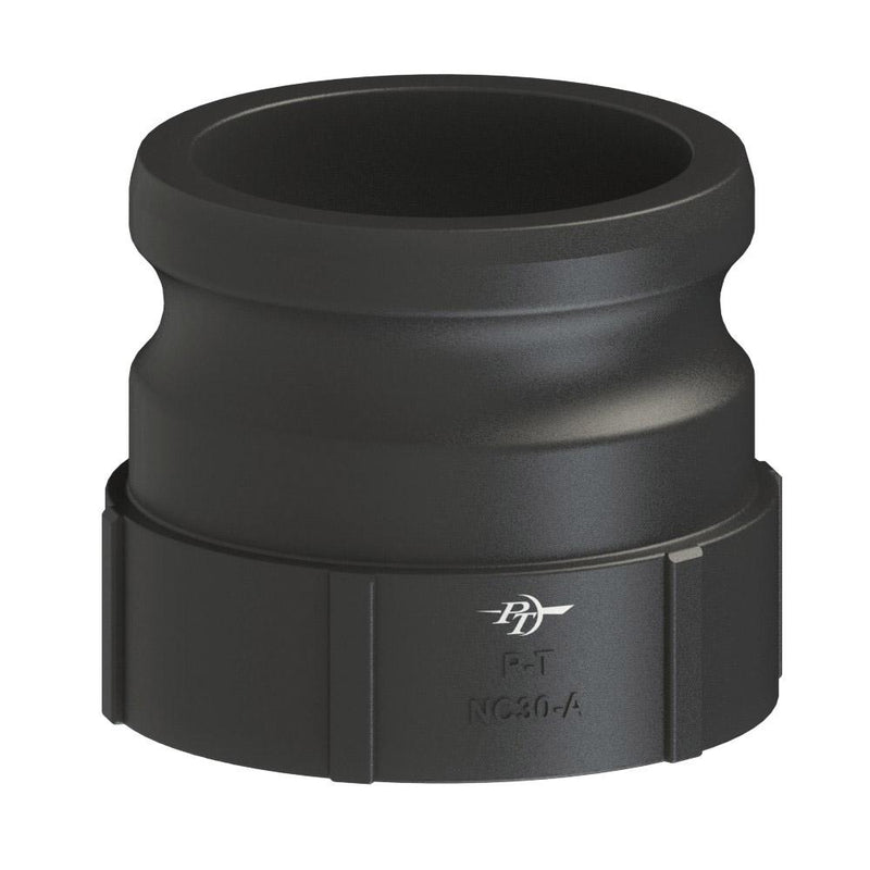 2700120 (20A) by PT-Coupling | Cam & Groove Adapter | Type A | 2" Adapter x 2" Female NPT | Polypropylene