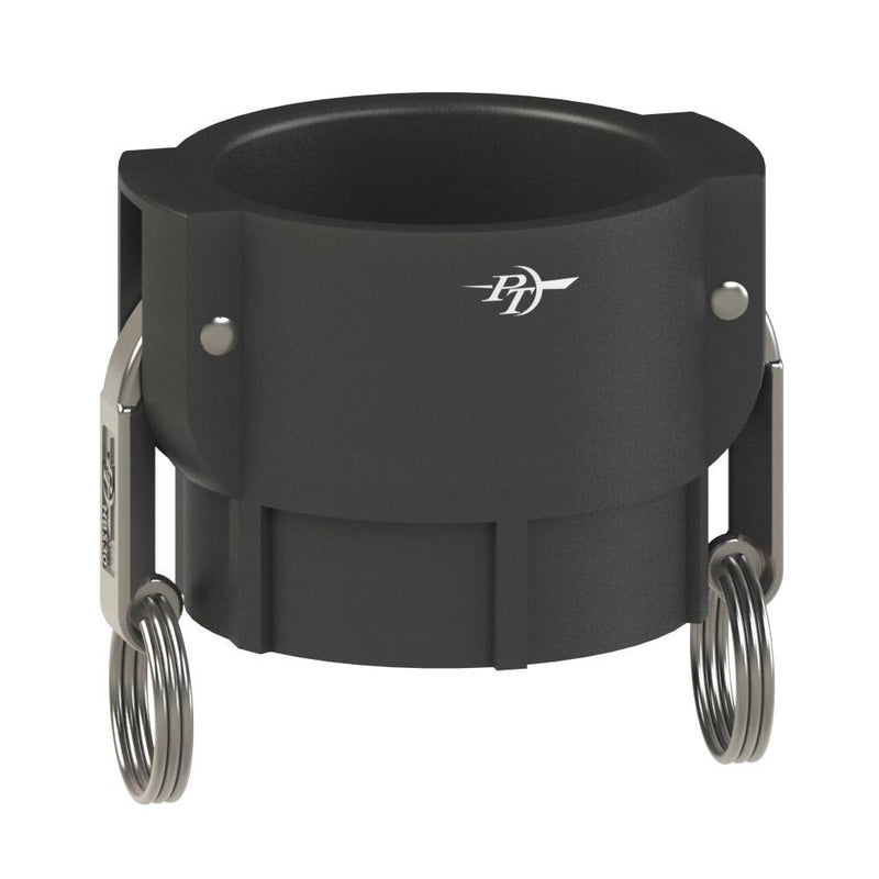 2700410 (10D) by PT-Coupling | Cam & Groove Adapter | Type D | 1" Coupler x 1" Female NPT | Polypropylene | Buna-N Seal