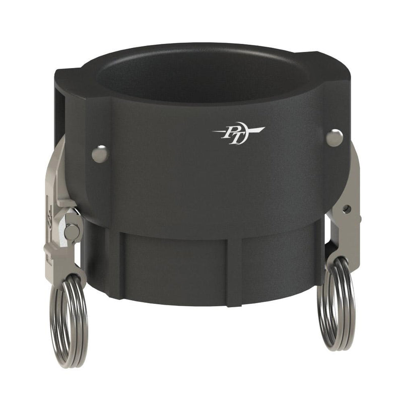 2700430L2 (30D SLII) by PT-Coupling | STA-LOK® II Cam & Groove Adapter | Type D | 3" Coupler x 3" Female NPT | Polypropylene | Buna-N Seal
