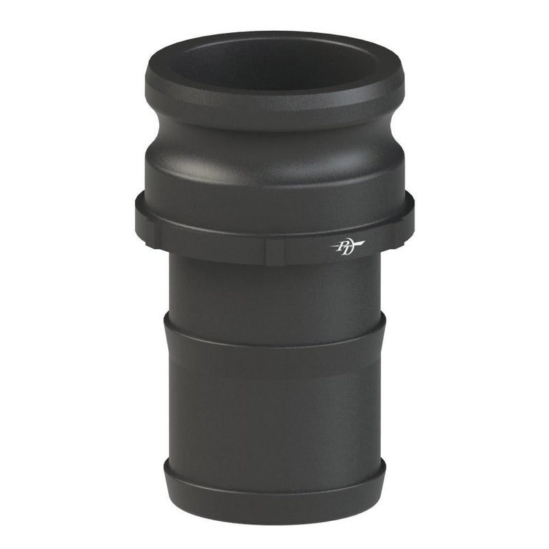 2700530 (30E) by PT-Coupling | Cam & Groove Fitting | Type E | 3" Adapter x 3" Hose Shank | Polypropylene