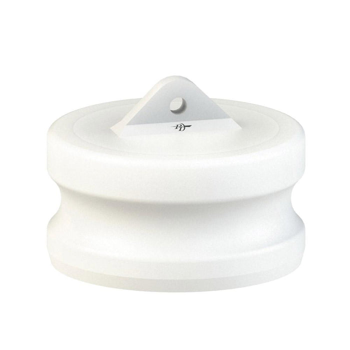 2771220 (20W) by PT-Coupling | Cam & Groove Dust Plug | Type W | 2" Adapter | Food Grade Polypropylene