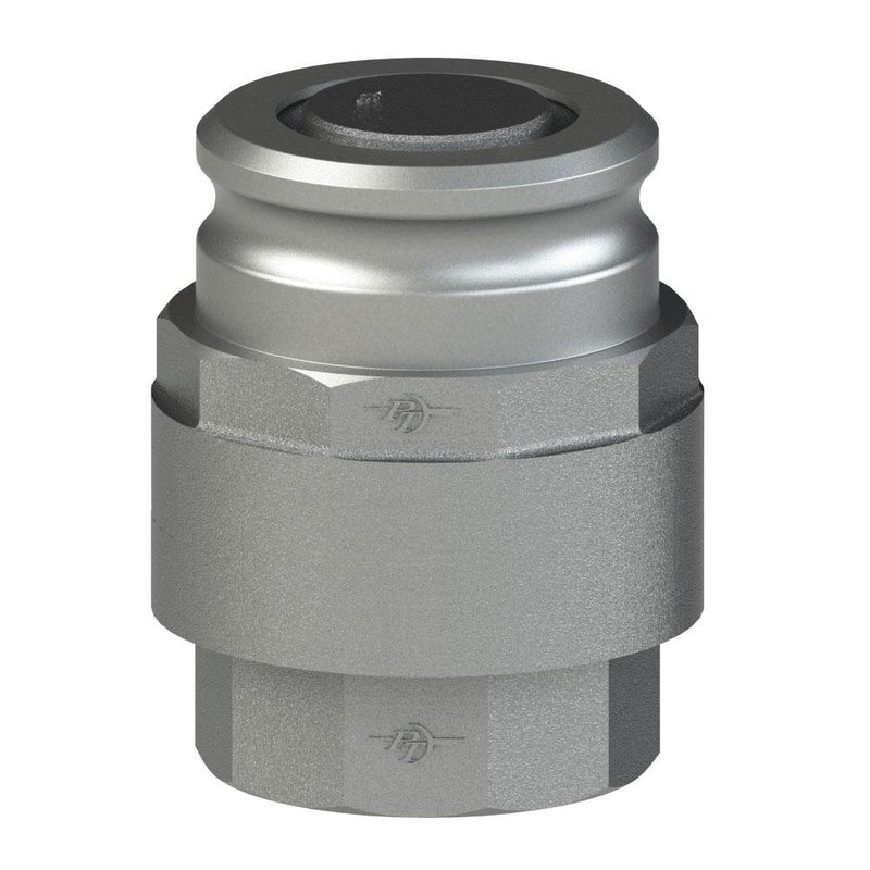 44000230E (MD20A) by PT-Coupling | MAXI-DRY® Dry Disconnect Adapter | 2"Adapter x 2" Female NPT | Stainless Steel | EPDM Seal