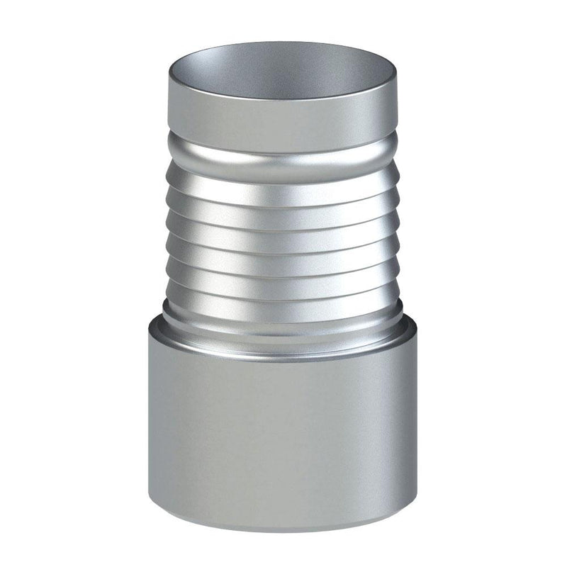 5742014 (20WC50AL) PROGRIP™ by PT-Coupling | Type WC50 | ProGrip C50 External Crimp Fitting | 2" Butt Weld Schedule 40 Pipe x 2" Hose Shank | Aluminum