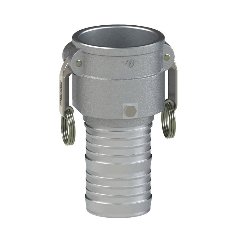 60233000 (30CSV) by PT-Coupling | Swivel Cam & Groove Fitting | Type CSV | 3" Swivel Coupler x 3" Hose Shank | Aluminum | Viton Seal