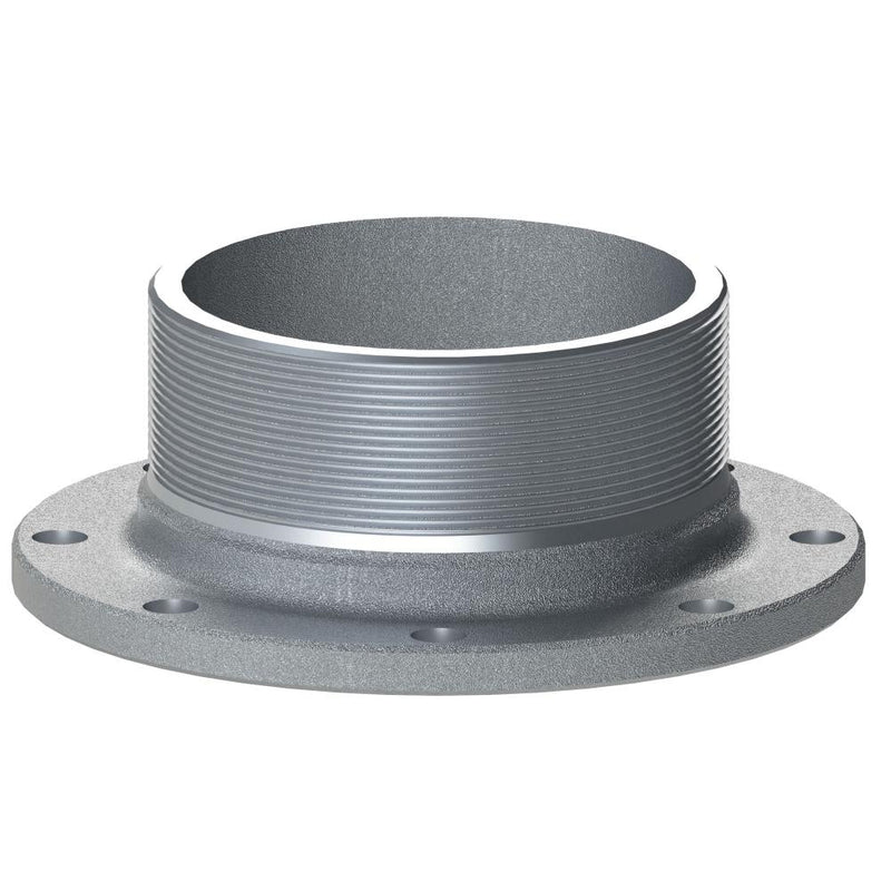 60513000 (TTF30NPTM) by PT-Coupling | Petroleum Handling TTMA Flange | Type TTFNPTM | 3" Male NPT x 3" TTMA Flange | Aluminum