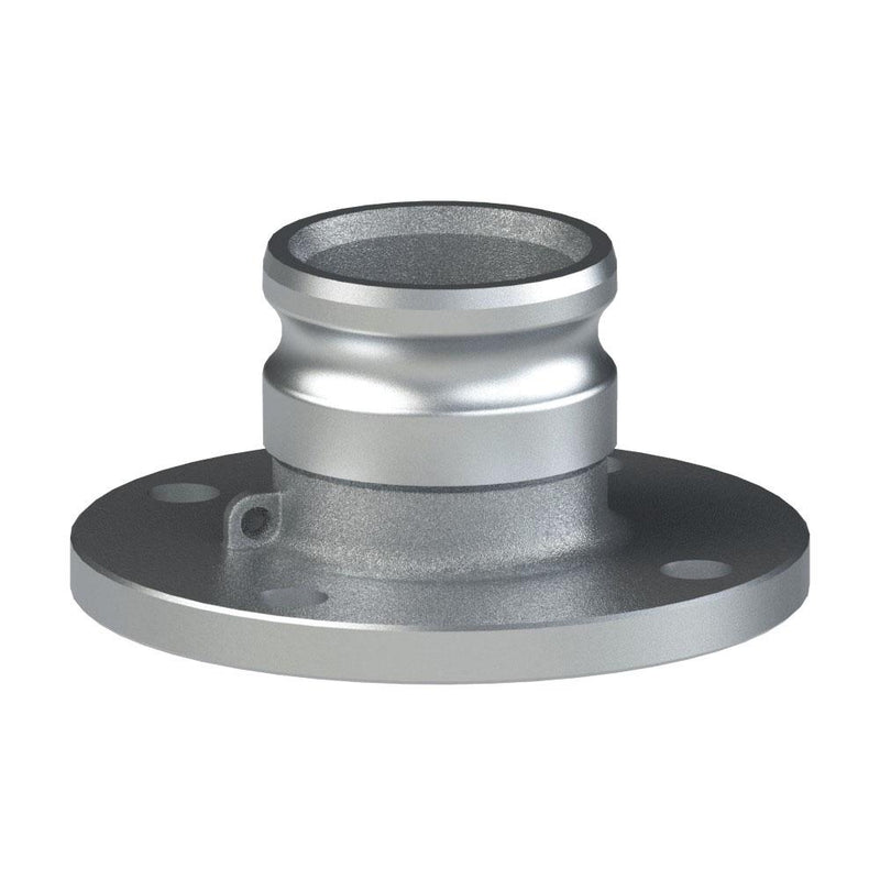 6052600H (PF60AHD) by PT-Coupling | Heavy Duty Cam & Groove Adapter | Type PFA | 6" Adapter x 6" 150# Pipe Flange | Aluminum