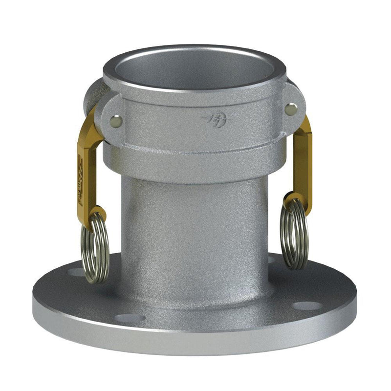 60549200 (PF120C) by PT-Coupling | Cam & Groove Adapter | Type PFC | 12" Coupler x 12" 150# Pipe Flange | Aluminum/HB