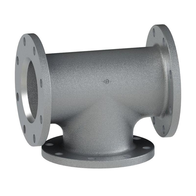 60573000 (TTF30T) by PT-Coupling | Petroleum Handling TTMA Flange Tee | 3" TTMA Flange | Aluminum