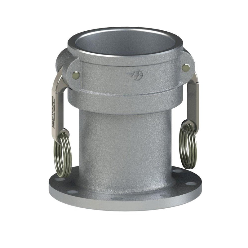 60582000 (TTF20C) by PT-Coupling | Petroleum Handling Cam & Groove Adapter | Type TTFC | 2" Coupler x 2" TTMA Flange | Aluminum/HBS